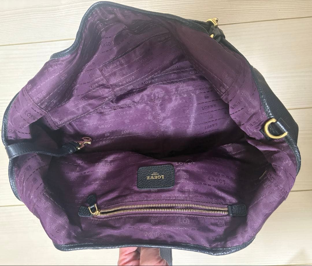 ★美品★ロエベLOEWE バック　カリエ　ブラック