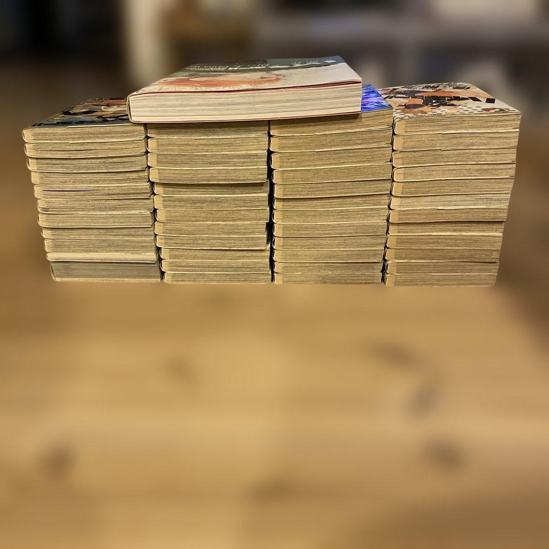 ハイキュー全巻セット初版帯付き＋33.5巻＋大判画集＋抽プレミニ色紙２枚セット