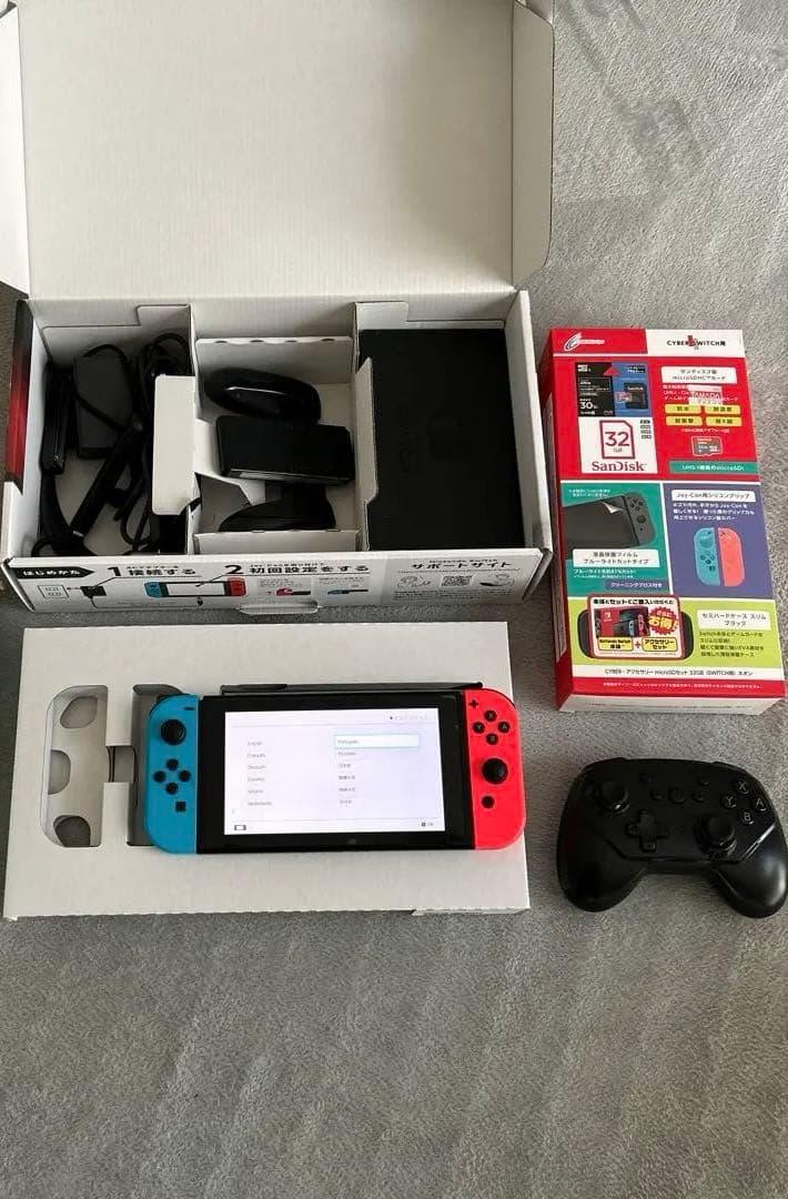 Nintendo Switch その他付属品　32ギガのSDカードは付きません