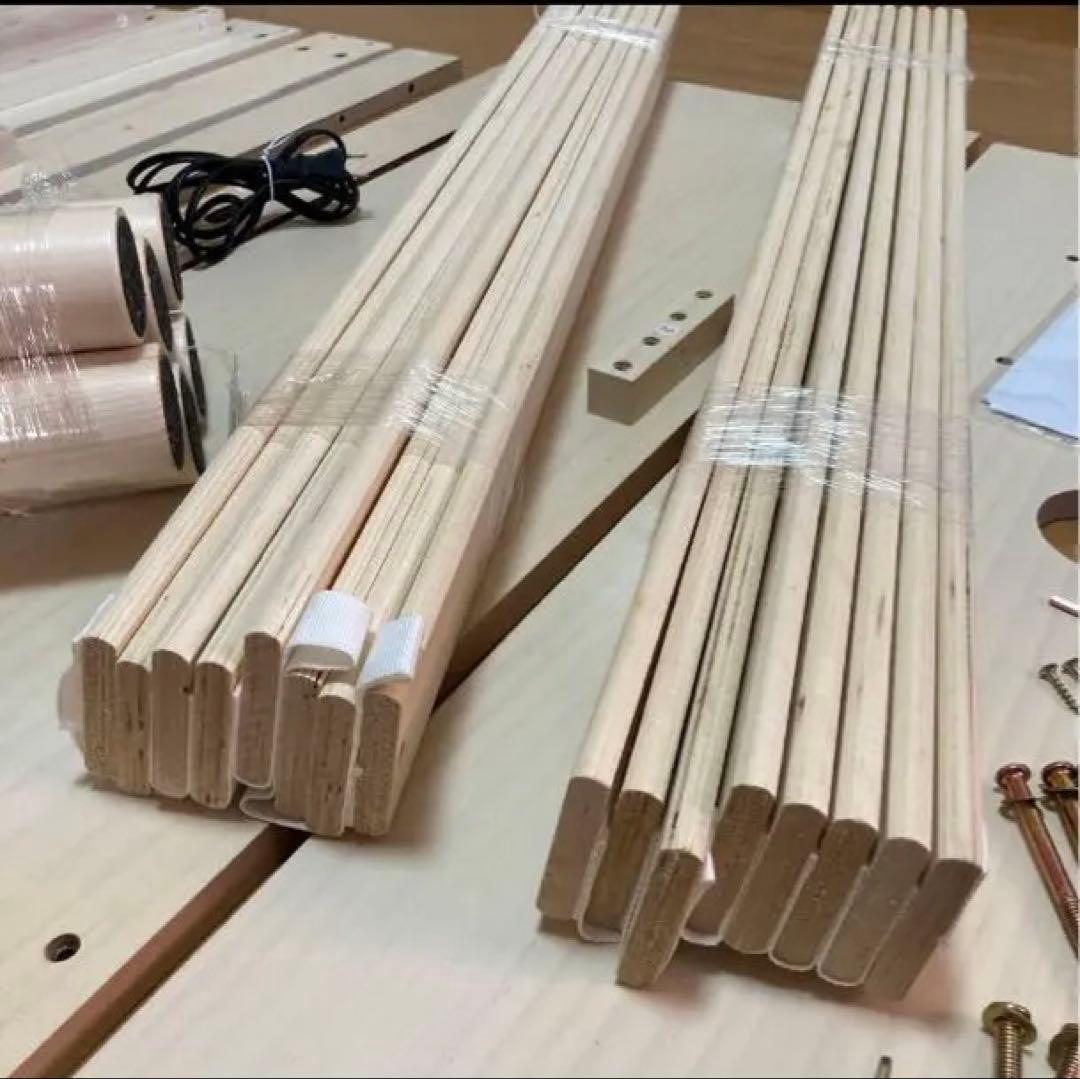 ✨美品❣️✨【ダンスのゲン】シングル宮付きすのこベッド♪フレーム単品／コンセント付