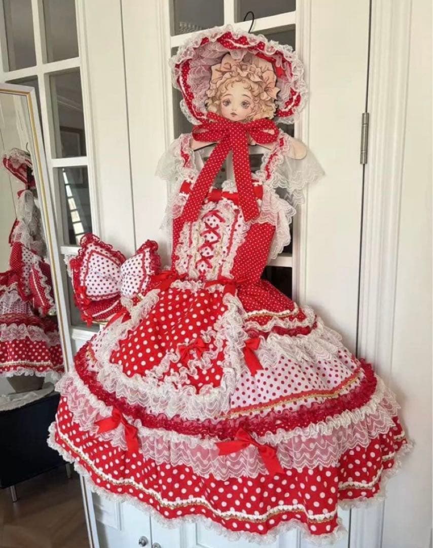 【らむ寝】ロリータドレス Lサイズ