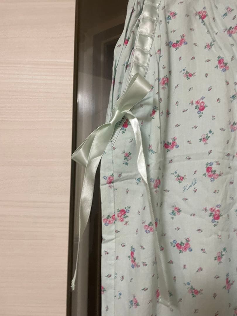 Katie VIRGIN UP ドロワーズ　ブルーフラワー　フリーサイズ　パンツ