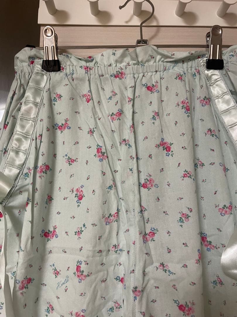 Katie VIRGIN UP ドロワーズ　ブルーフラワー　フリーサイズ　パンツ