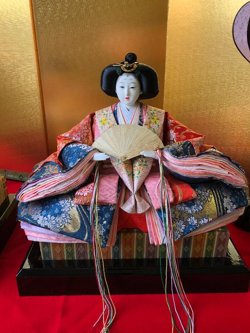 特注ひな人形 平飾り