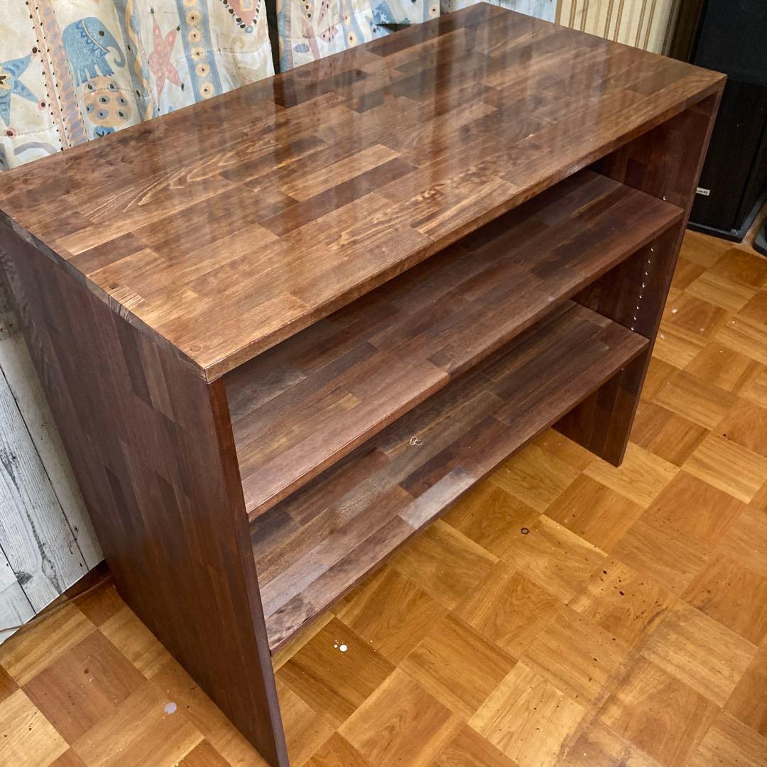 シェルフ 飾り棚 幅90cm パイン集成材