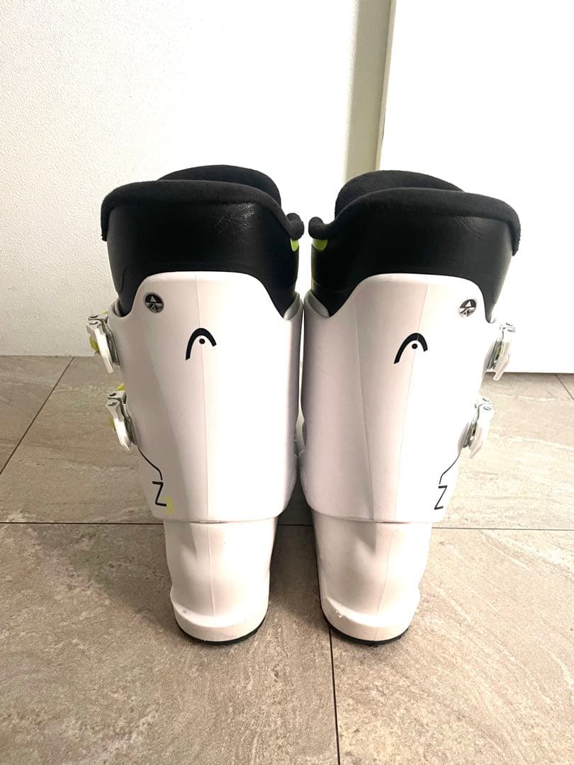 HEAD Z3 ジュニア用スキー靴 ホワイト/イエロー