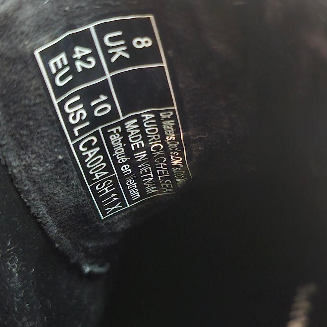 UK8 ドクターマーチン サイドゴア チェルシー 厚底