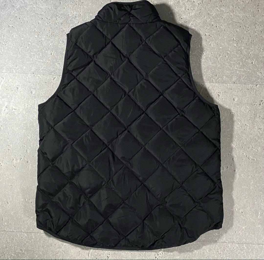 WOOL RICH ウールリッチ ダウンベスト 無地 ノームコア Y2K 黒