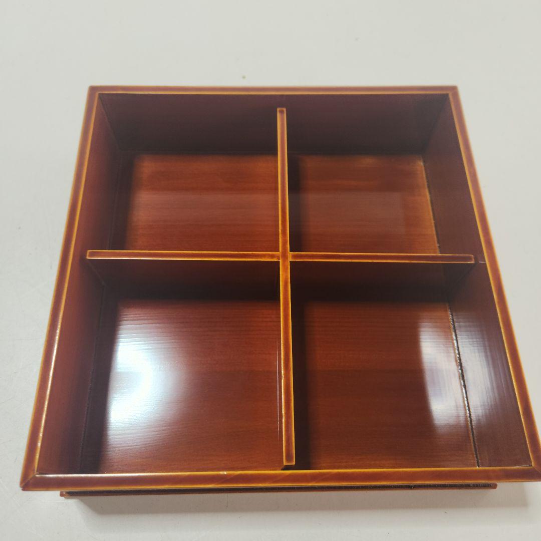 【新品未使用】 飛騨春慶塗 松花堂弁当 伝統工芸品