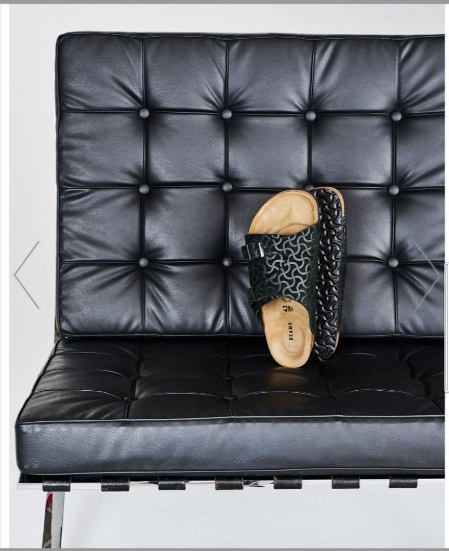 BIRKENSTOCK BEAMSコラボ ブラックサンダル