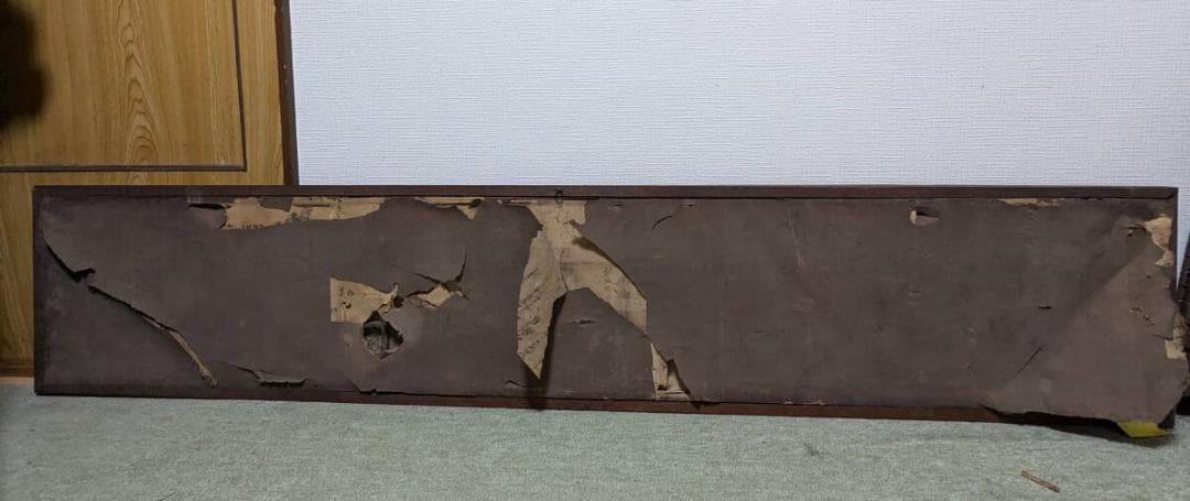 【真作】書　佐久間象山　時代を刻む古雅な額装　書道作品　古美術　U197