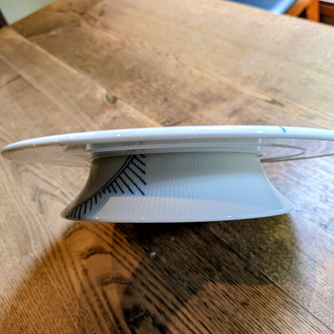 ロイヤルコペンハーゲン ブルーフルーテッド メガケーキスタンド