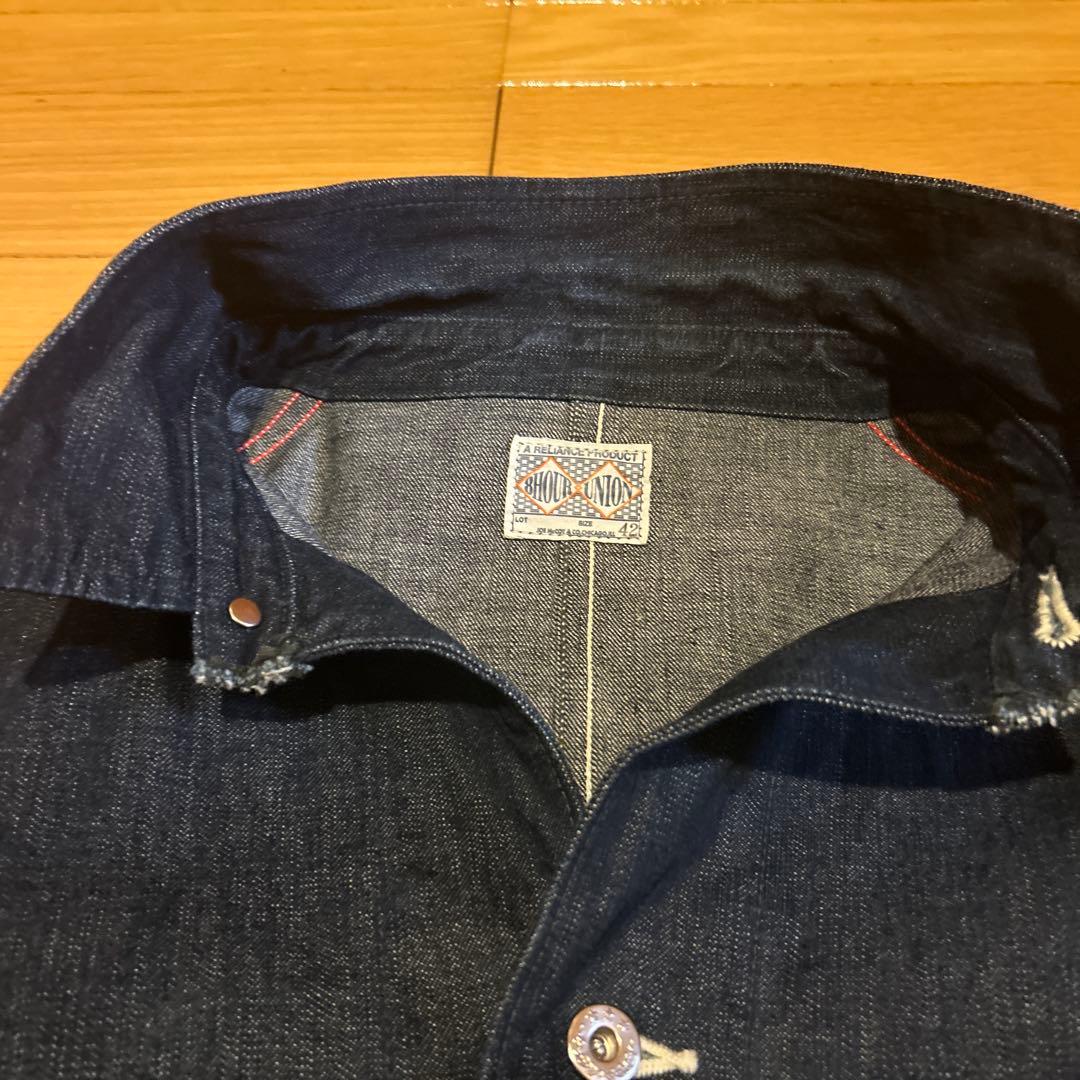 ザ　リアルマッコイズ　チョアジャケット　デニム カバーオール　サイズ42