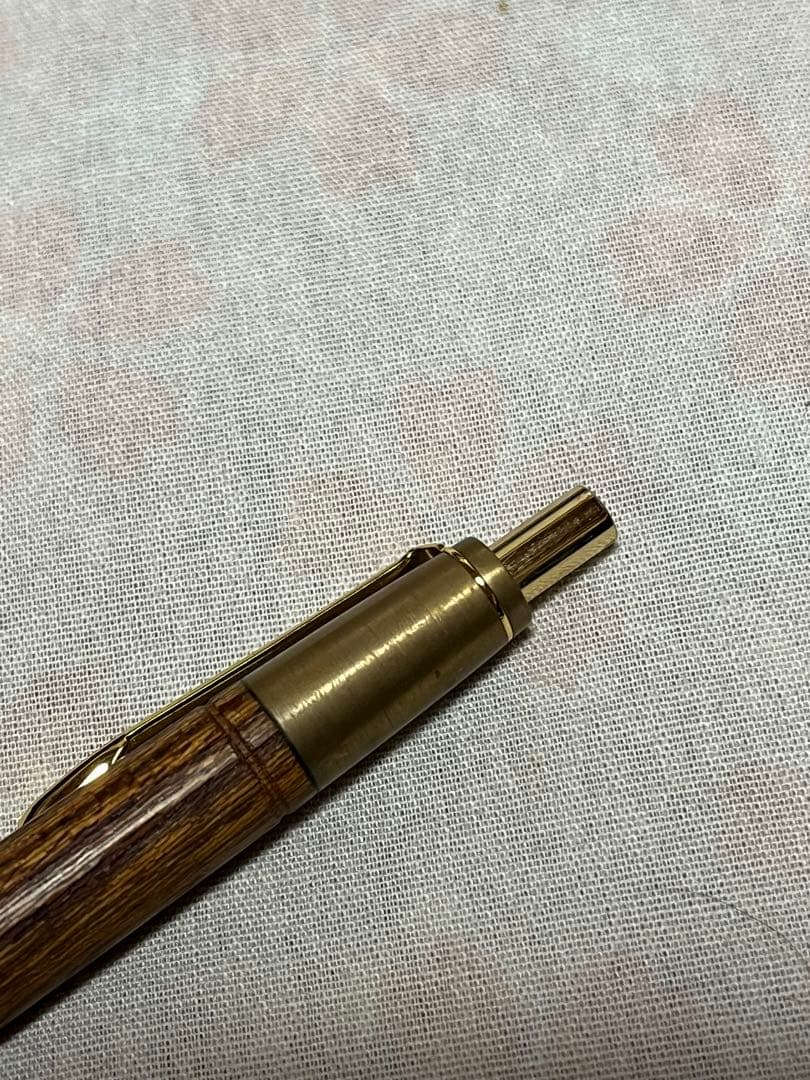 ボナンペン ボールペン 特殊金具仕様 欅