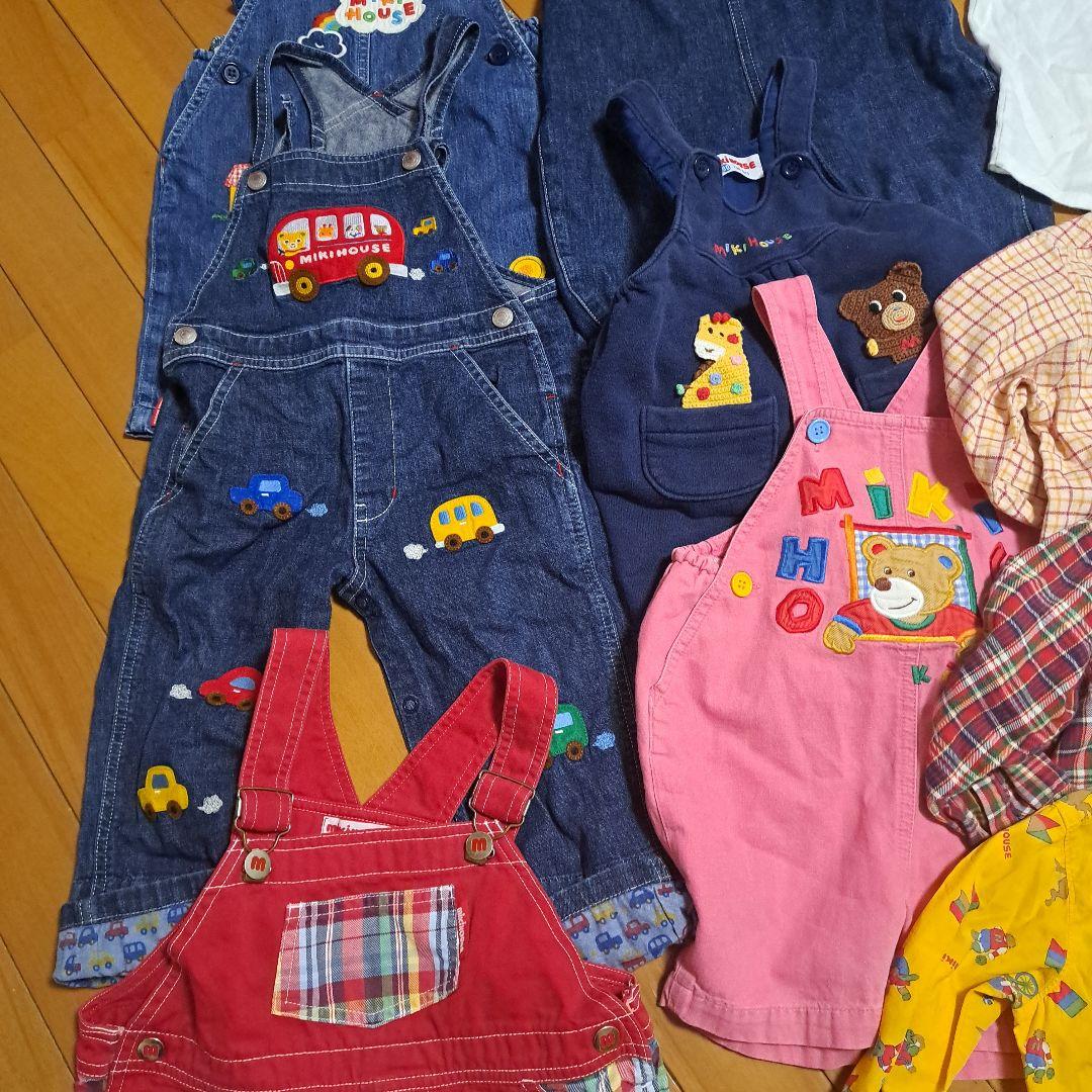 ミキハウス　サロペット　90cm