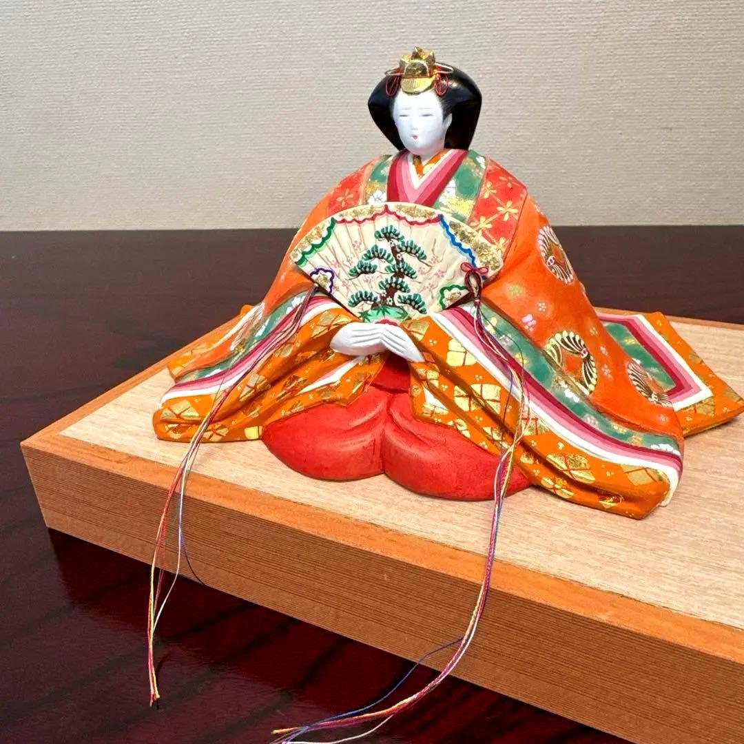 【新品】雛人形　<聖太郎作　雅び> 博多人形
