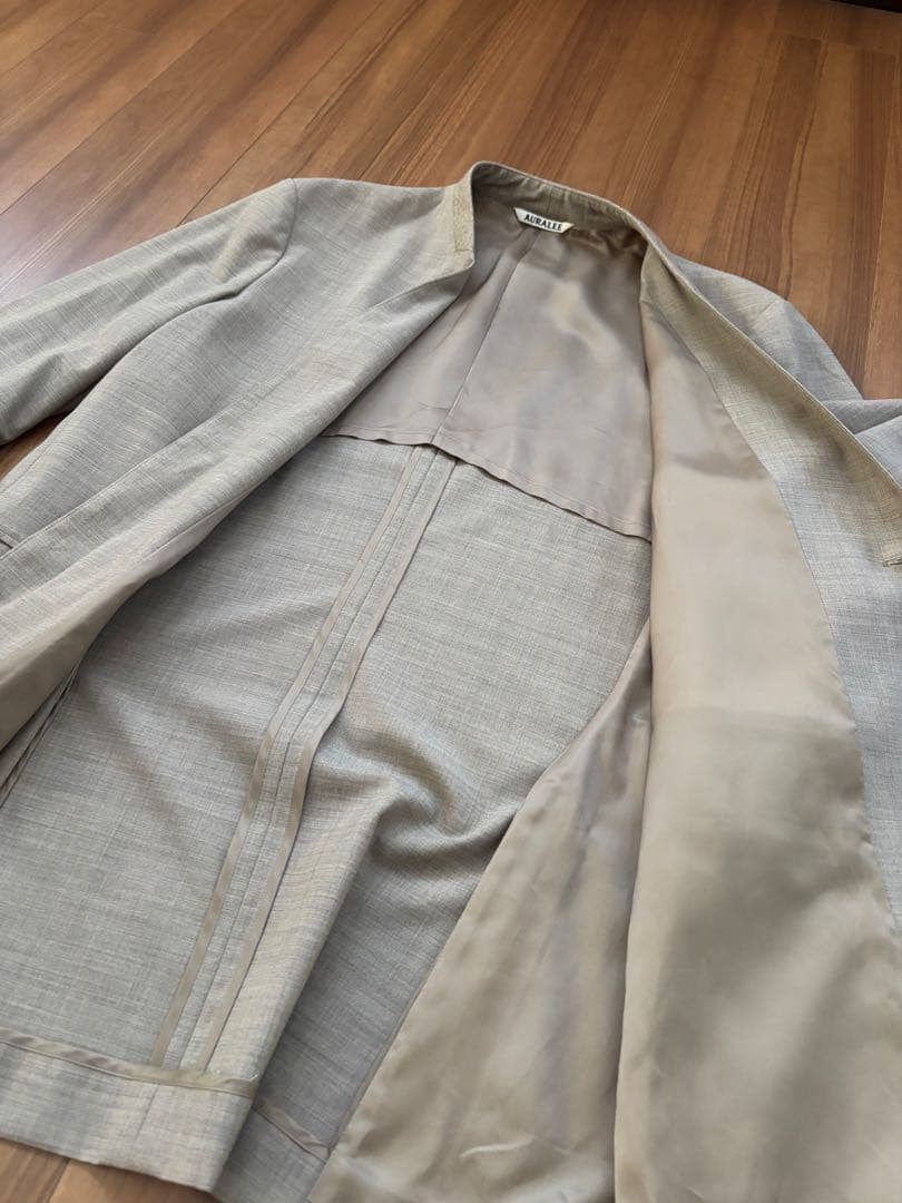 ジャケット・アウター AURALEE SUPER FINE TROPICAL WOOL JK