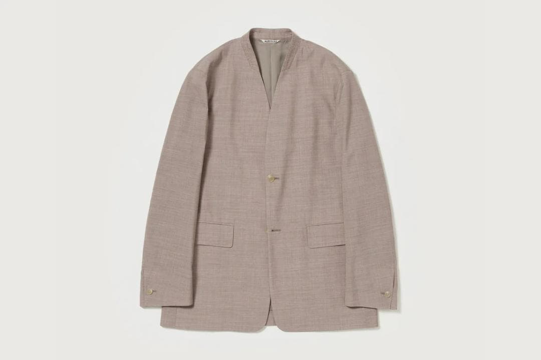 ジャケット・アウター AURALEE SUPER FINE TROPICAL WOOL JK