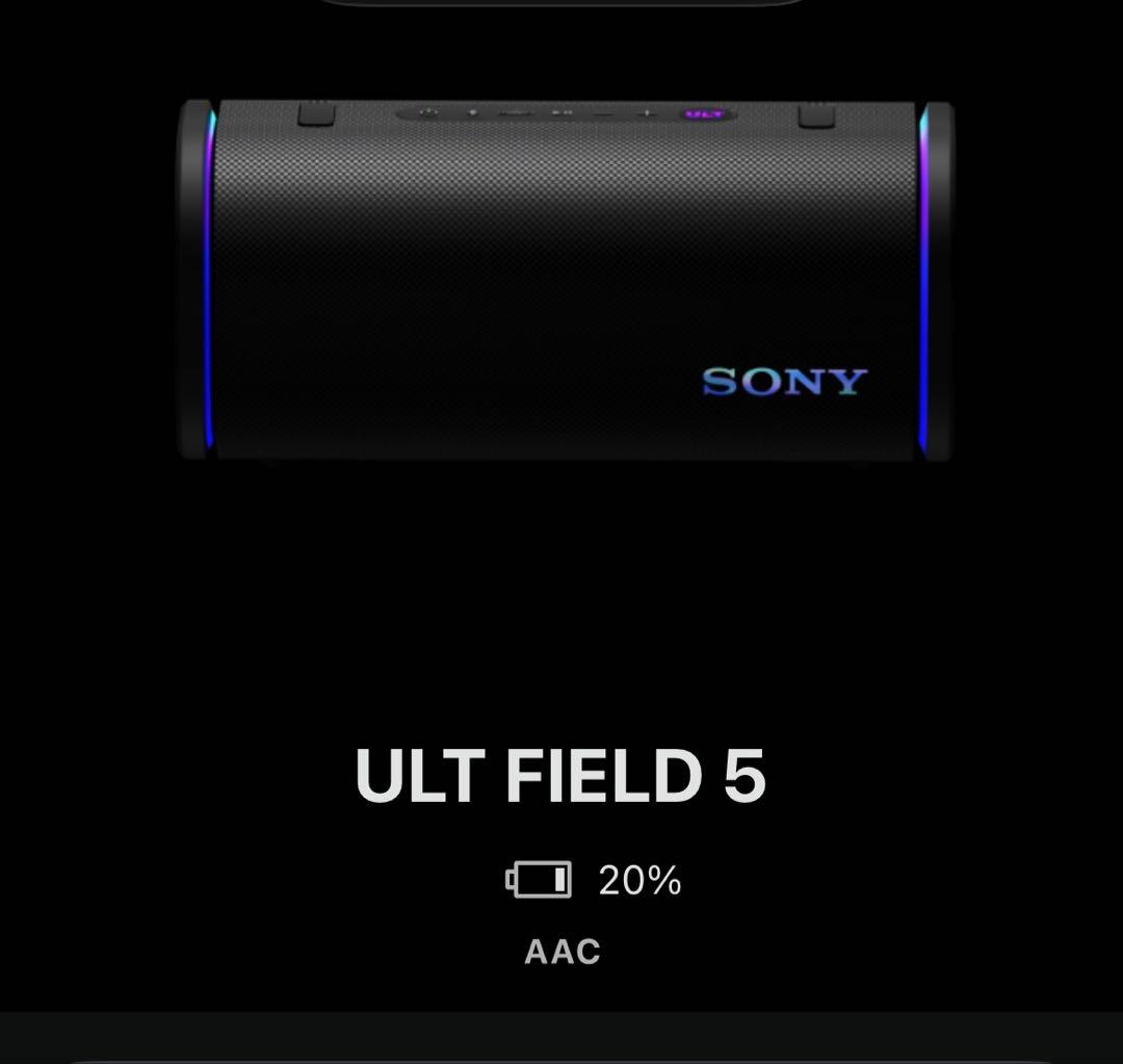 SONY ワイヤレススピーカー ブラック SONY ULT FIELD5