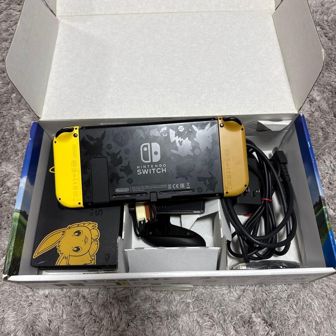 Nintendo Switch 本体 ピカチュウイーブイデザイン