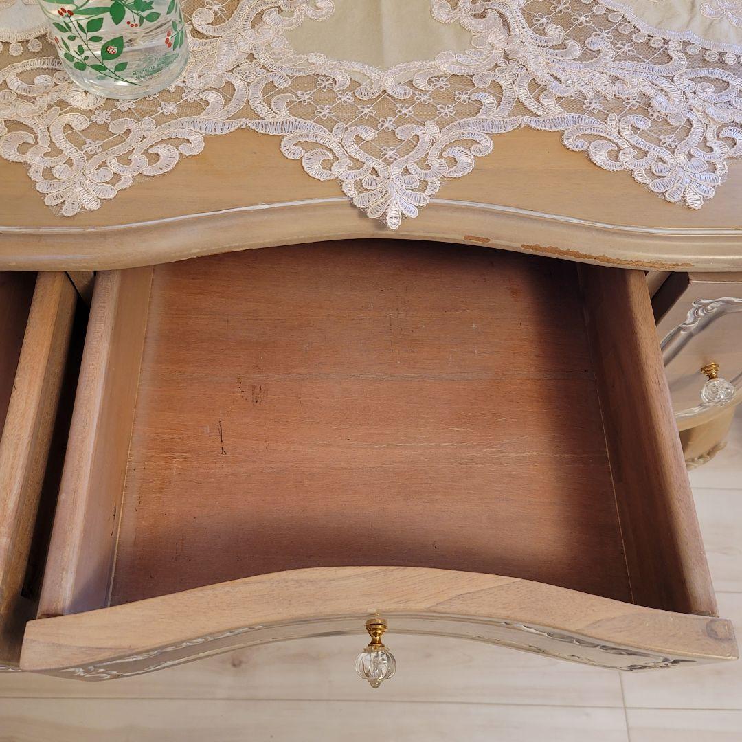 ウエストハウスギャラリー　ねこ脚　ドレッサー　スツール　ロココ調