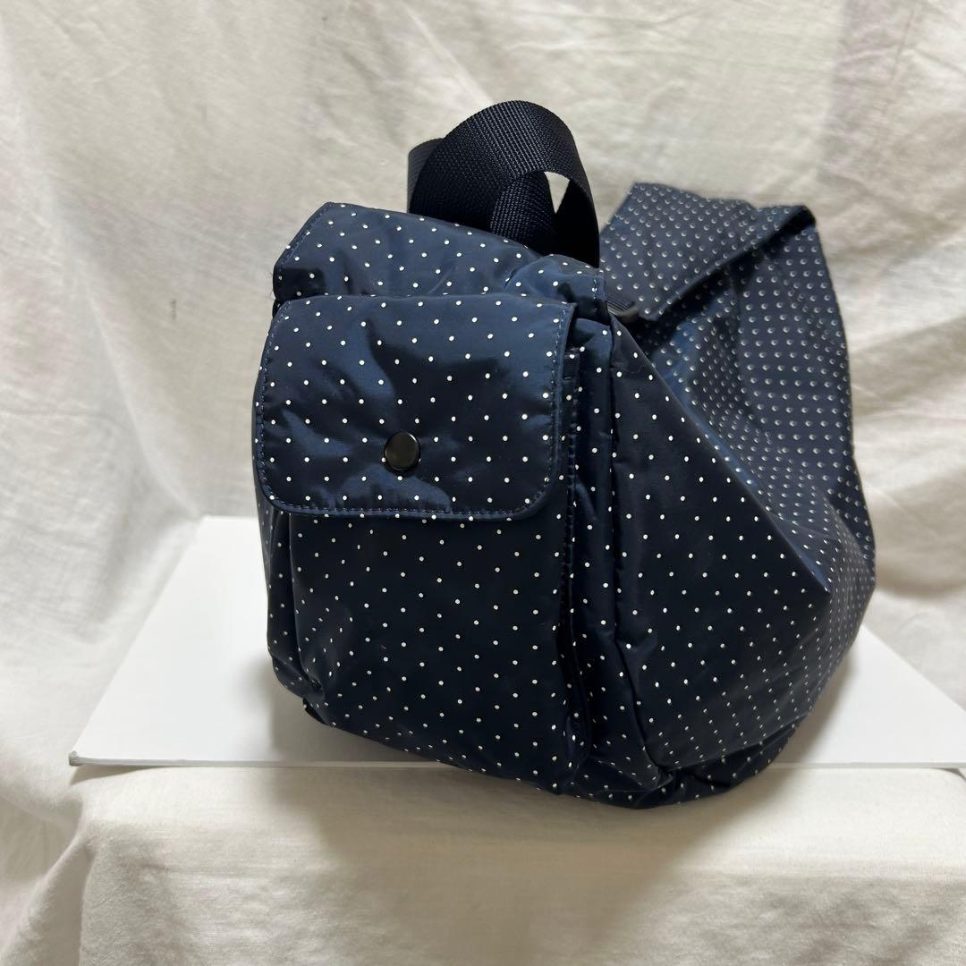希少　美品　HEAD PORTER ポーター　ショルダーバッグ　ドット　水玉