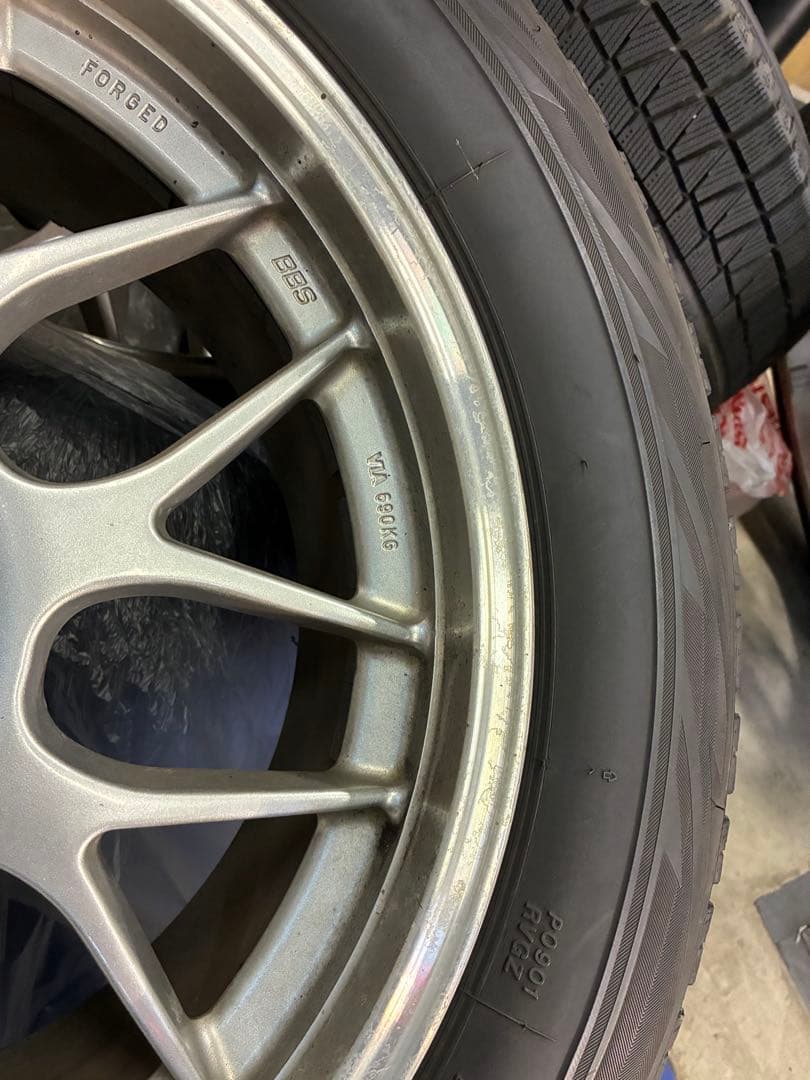 う*ん様 BBS 17インチホイール　タイヤ付