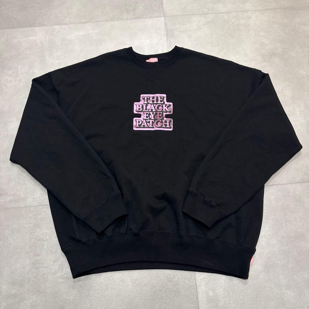 ブラックアイパッチ　トレーナー　スウェット　Black Eye Patch
