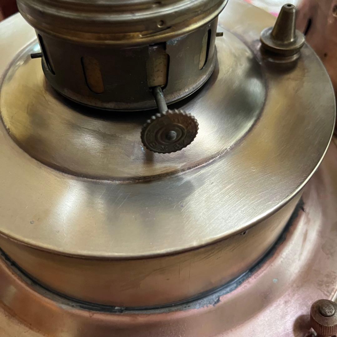 未使用ニッセン アンティーク船舶用オイルランプ