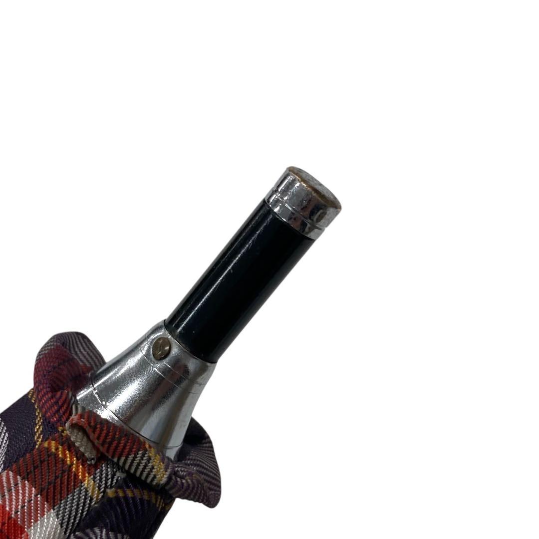 Vivienne Westwood　日傘　UVカット　パープル　チェック