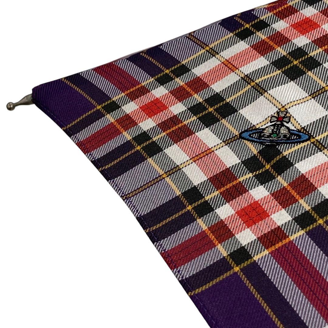 Vivienne Westwood　日傘　UVカット　パープル　チェック
