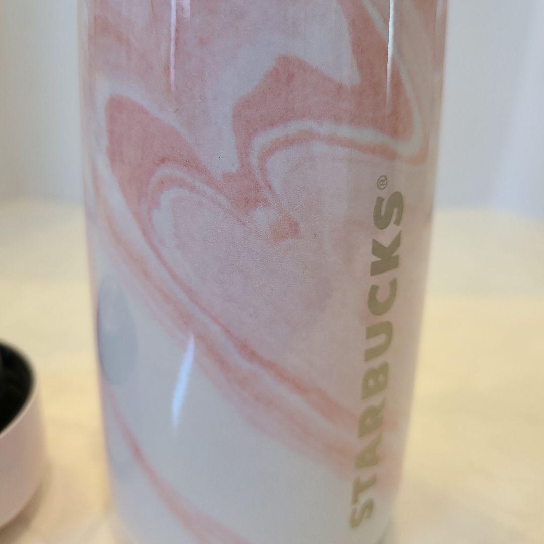 スタバ 2025 SAKURA マーブル ステンレスボトル