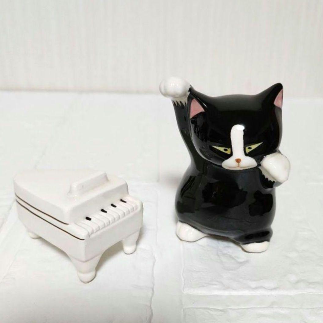 黒猫のオーケストラ　置物　セブンコーポレーション　10体セット