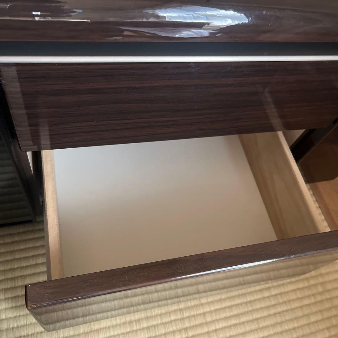 ローボード　テレビ台　ダークブラウン