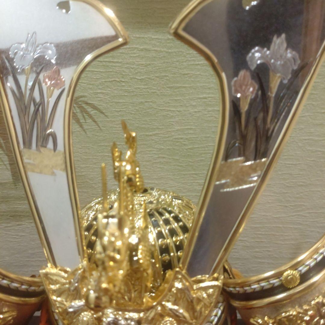 美品　端午の節句 龍の兜 12号