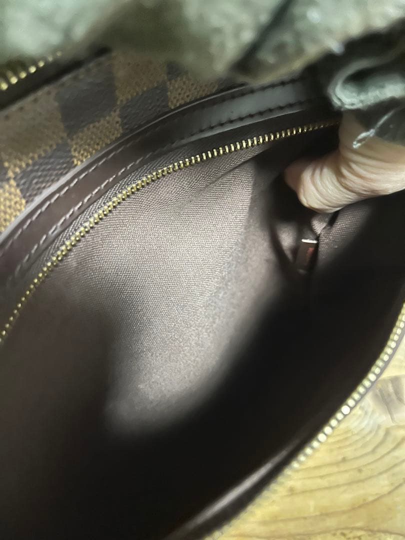 ルイ・ヴィトン斜めがけポシェットボスフォール難あり使用少ない美品ダミエ