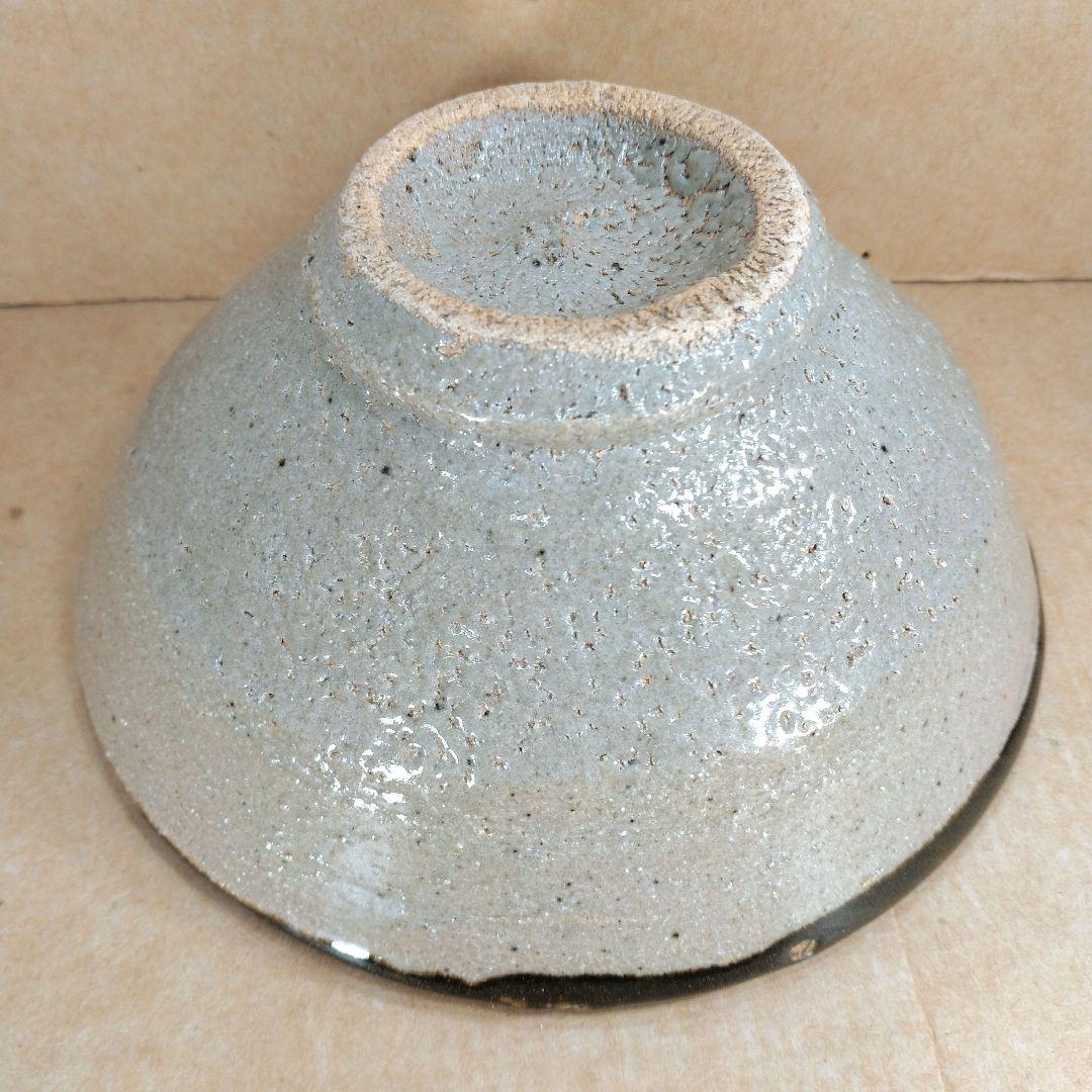 【本物保証】濱田庄司(浜田庄司) 縁黒茶碗 共箱 益子焼 人間国宝 美品