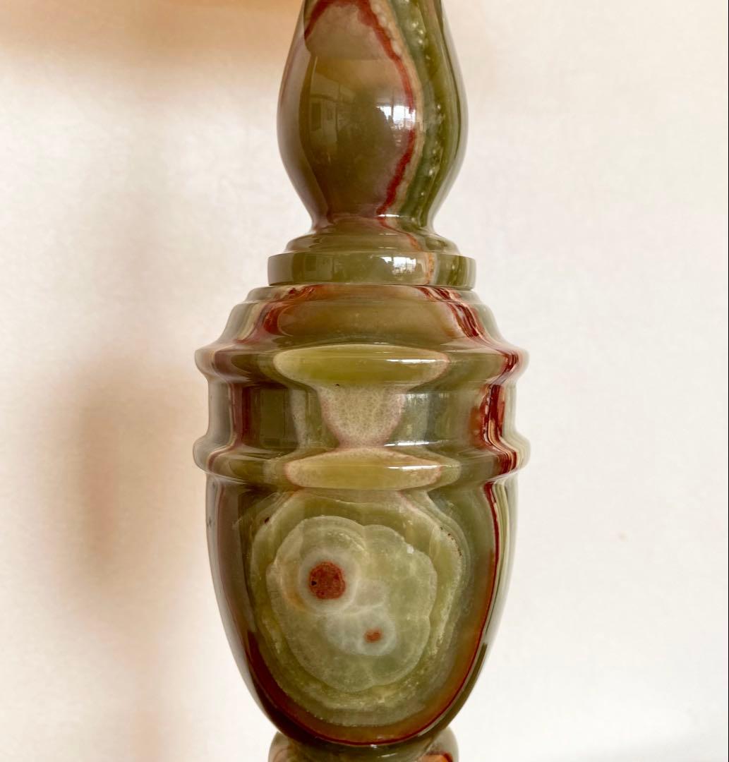 【美品】80sヴィンテージランプ オニキス madein パキスタン ベースのみ