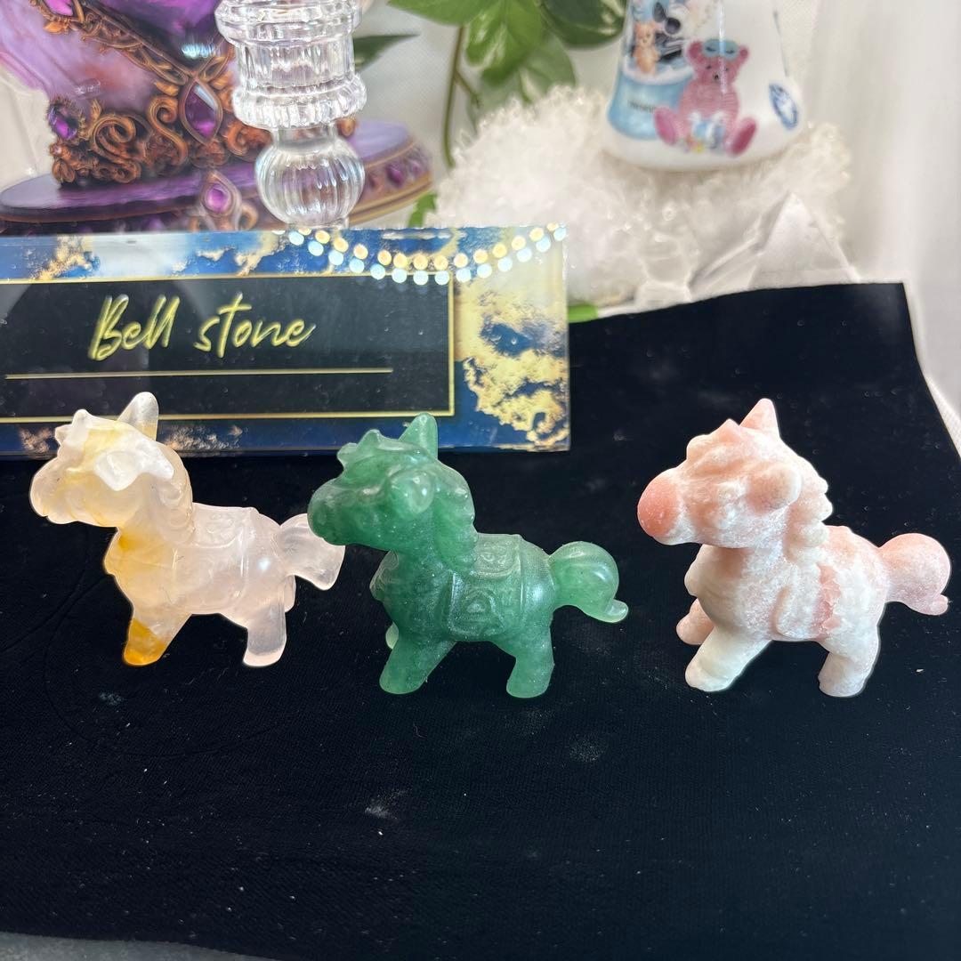 ムーンストーン♡グリーントルマリン♡マイカ共生スフィア♡No.2580