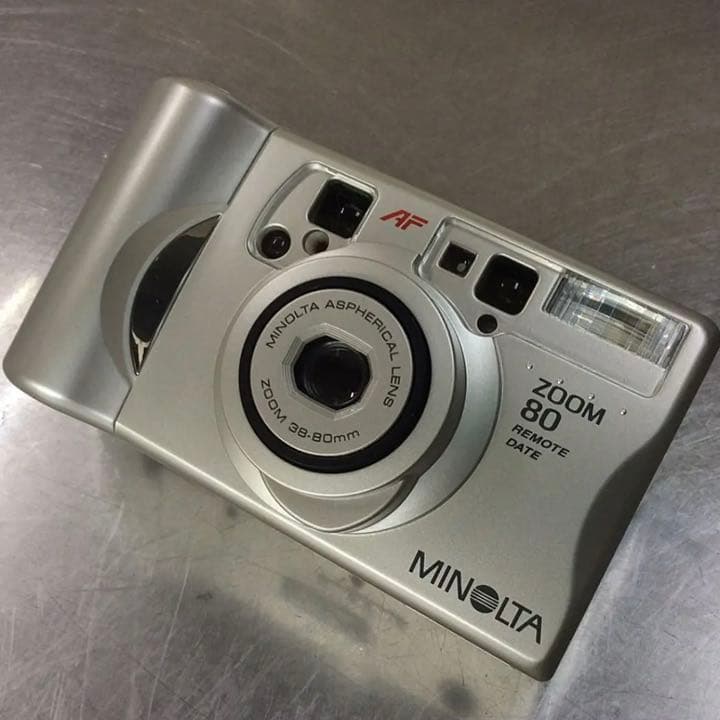 【11月末まで】完動品♢ MINOLTA ZOOM 80フィルムカメラ