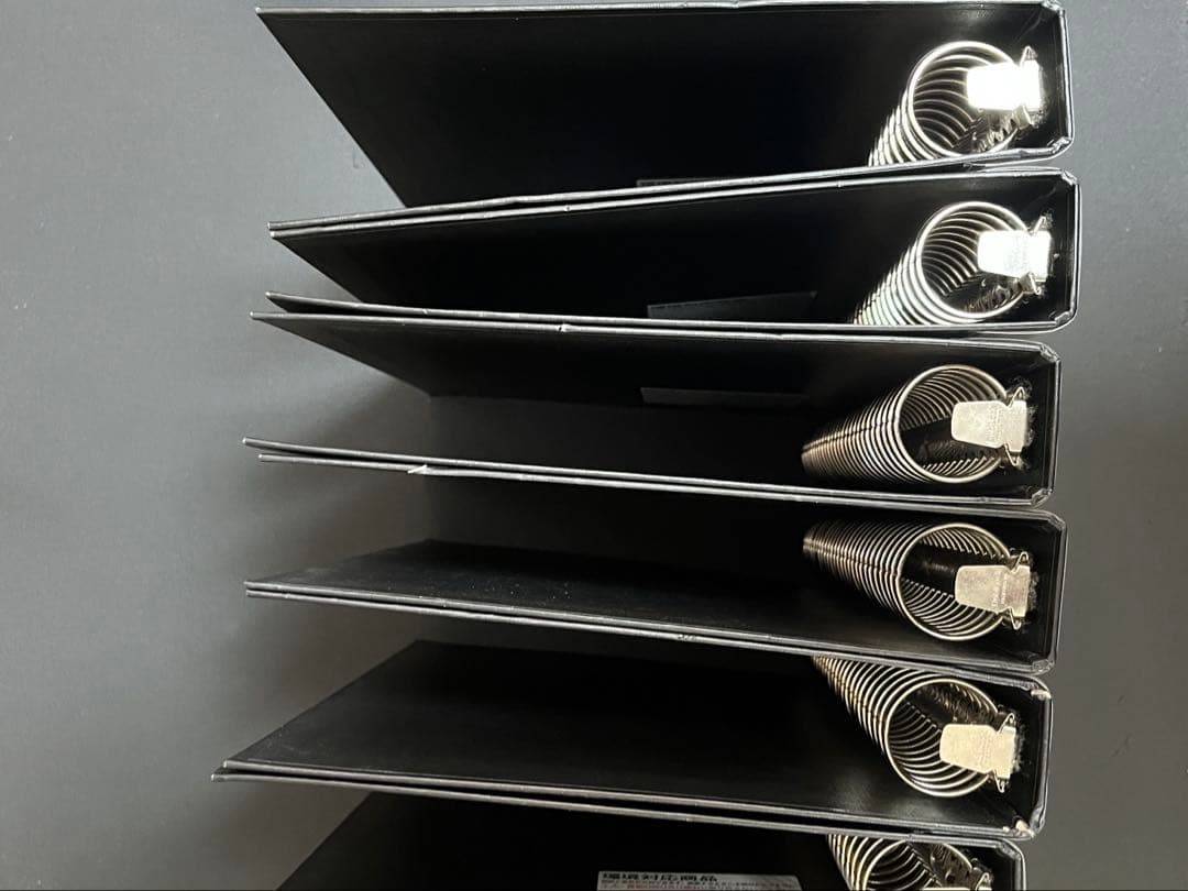 10冊分　F679R-05 ブラック　マルマン ダブルロックリングファイル