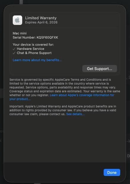 新品同様 Apple Mac mini M4 24GB - 512GB SSD