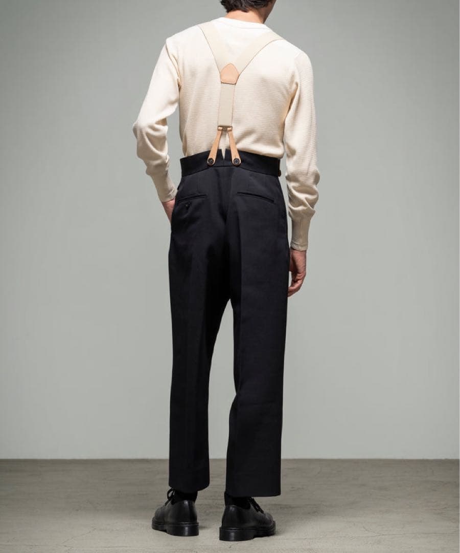 小物 HUMVENT SUSPENDERS NATURAL