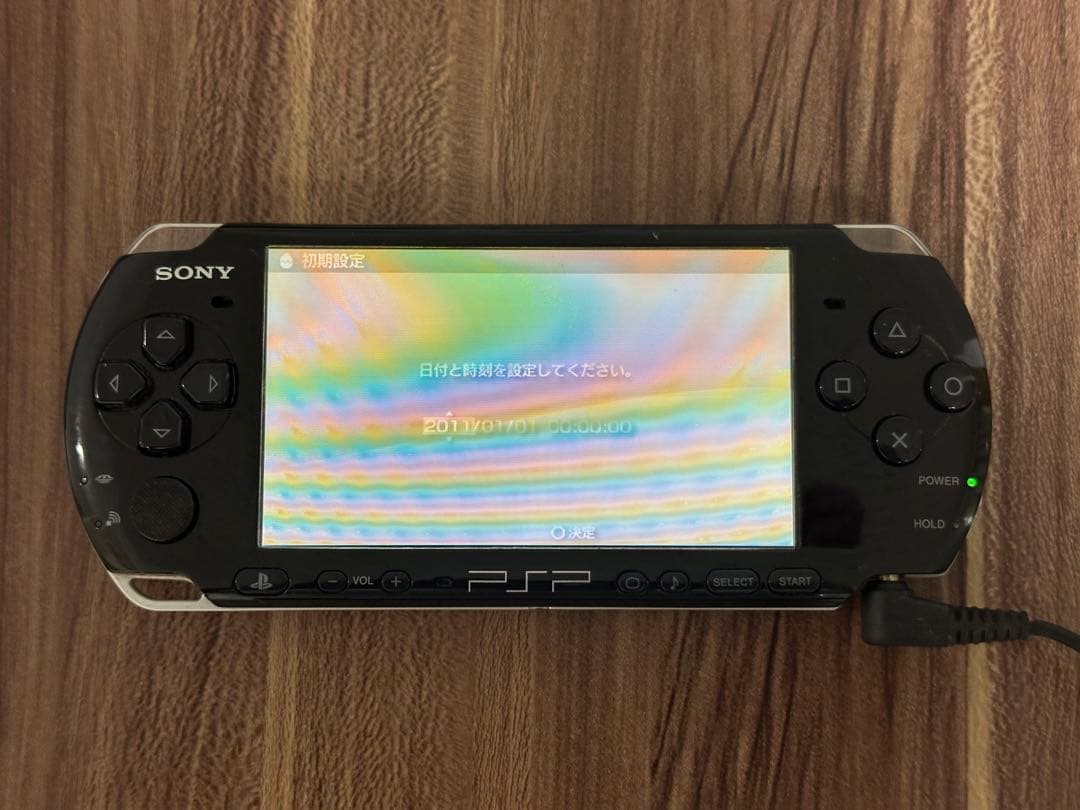 PSP3000 ブラック　メモリースティック　充電コード　おまけ付き