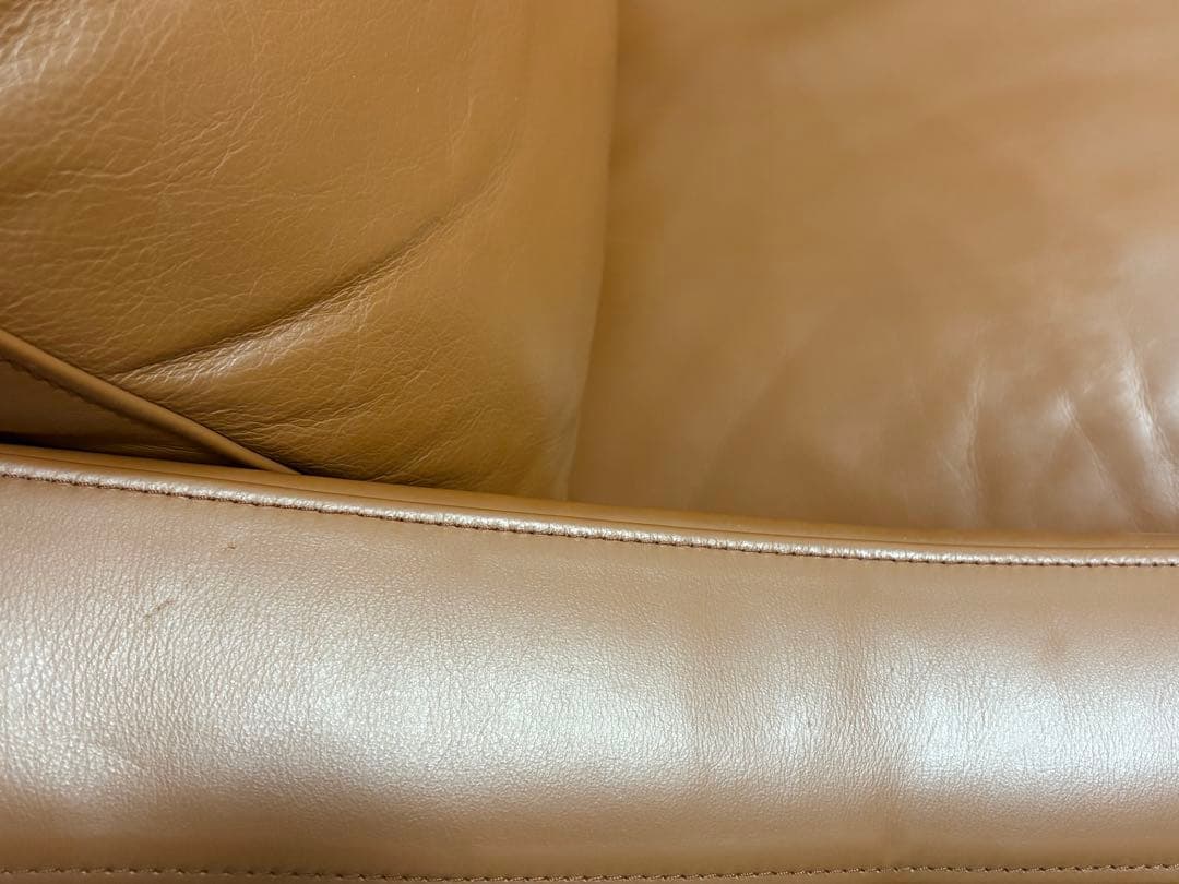 RORO 一人掛けソファ　本革　キャメルブラウン