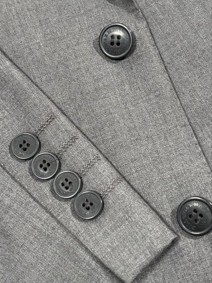 美品　Giorgio Armani ジョルジオアルマーニ　セットアップスーツ　Ｌ