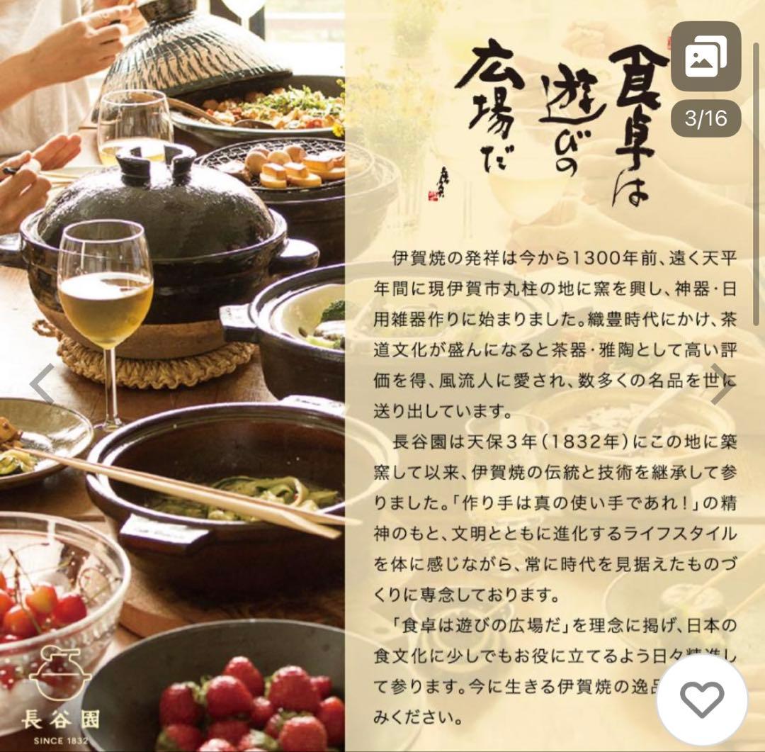 長谷園 スープ土鍋