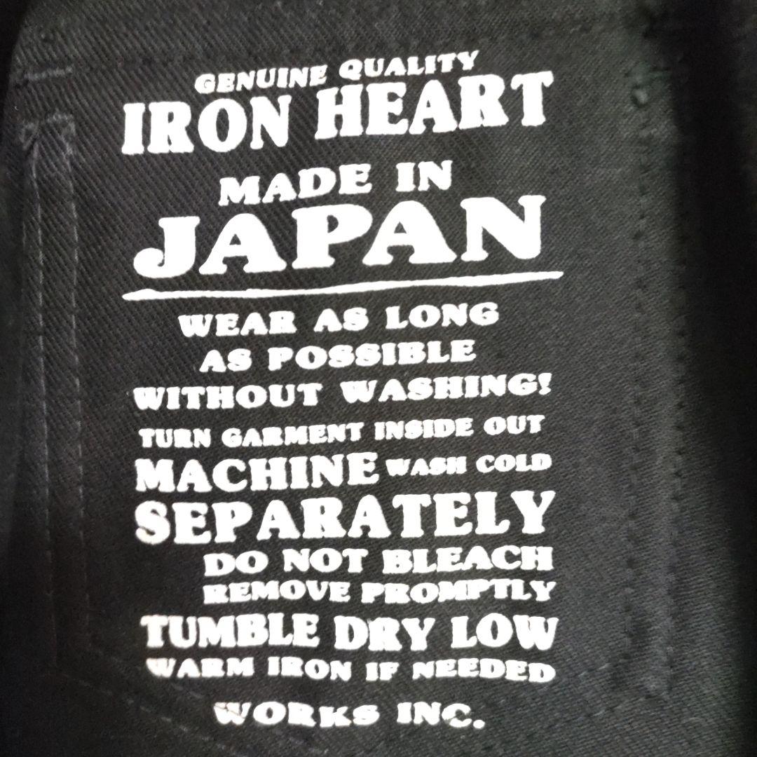 アイアンハート　黒鎧　ウェスタンシャツ　М