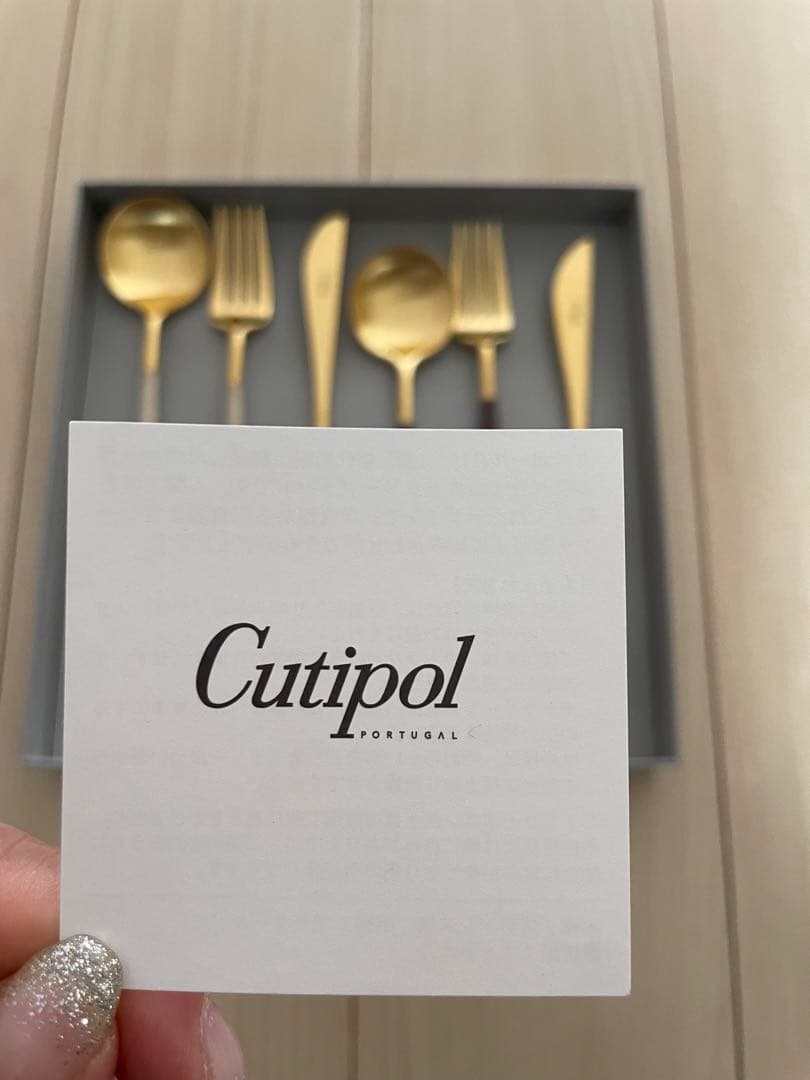 り*☆様 Cutipol カトラリーセット ゴールド　ペア