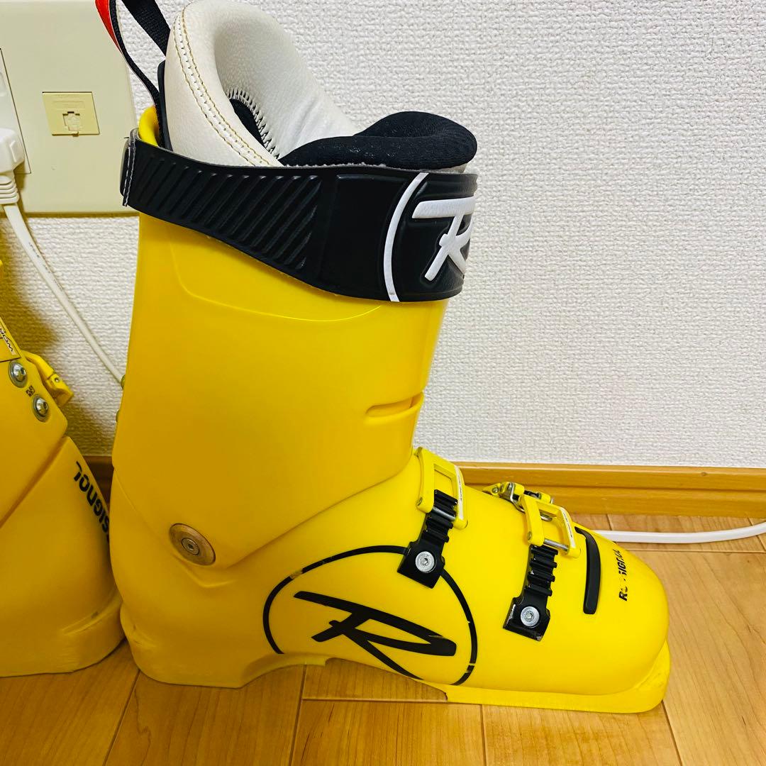 美品✨ROSSIGNOL WORLD CUP スキー ブーツ イエローDEMO